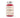 VoyagerLife Biotin Jar with Natural Red Strawberry Flavored Gummies and light label on white background back view