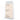 VoyagerLife Flaxseed Oil food supplement white jar with a light label on a white background - side view