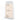 VoyagerLife L-Tyrosine food supplement white jar with a light label on a white background - side view