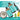Voyager Pets coconut and hemp seed oil pet grooming products with a coconut and cannabis leaf on a teal background.