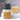 Voyager CBD Shampoo Bars on round stands on a gray background