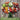 Tree of vegetables on a wooden table