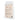 VoyagerLife Lions Mane Extract food supplement white jar with a light label on a white background - back side view