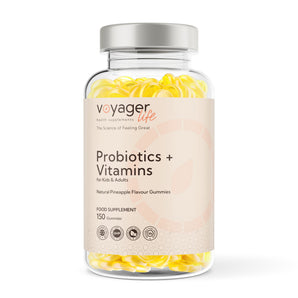 Probiotics + Vitamins for Kids 150 Pineapple Flavour Gummies